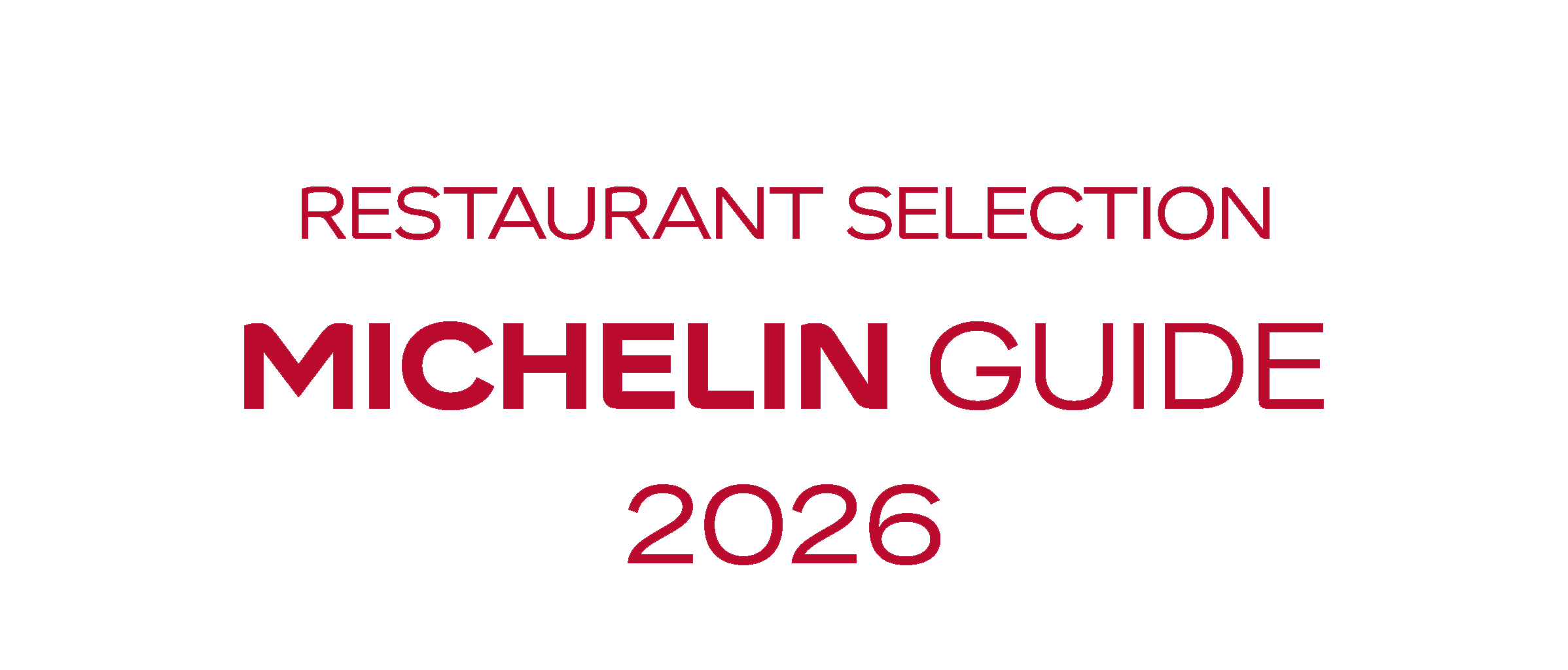 Michelin Guide 2026 selection